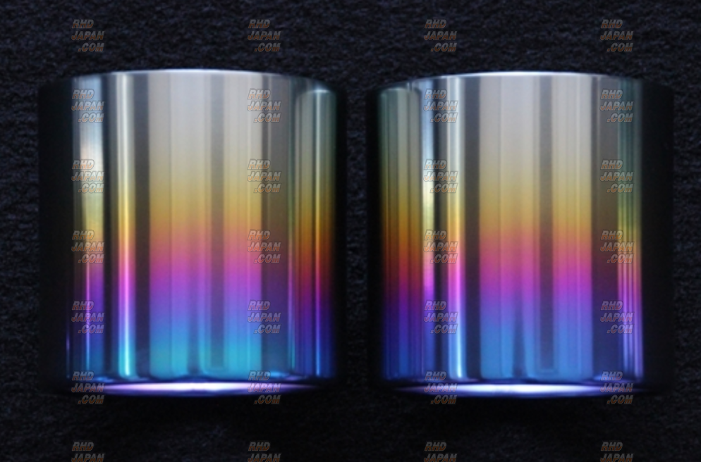 S.W.K. Suzuki Works Kurume Forty-six Dual Muffler Titanium Tail Finisher Set - Swift Sport ZC33S